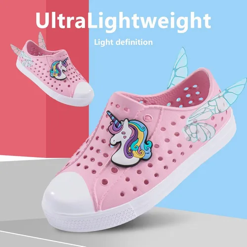 Vista 28 de Seannel - zapatos para el agua, para niño, fáciles de poner, sandalias transpirables y ligeras, para interior y exterior