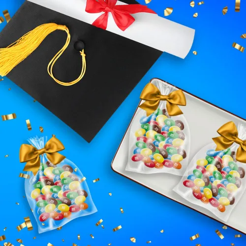 Vista 7 de M&M'S Dulces de Chocolate con Leche y Maní Paquete a Granel, Tamaño de Fiesta, Bolsa de 38 oz