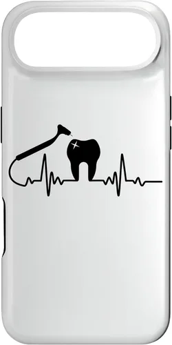 Vista 27 de Odontología divertido dentista I Drill Molar diente higienista dental caso para iPhone 17