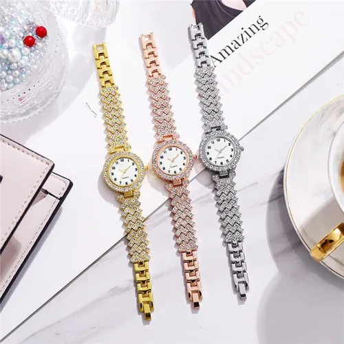 Vista 6 de SENRUD Moda mujer cuarzo relojes cristal vestido reloj femenino impermeable reloj de pulsera