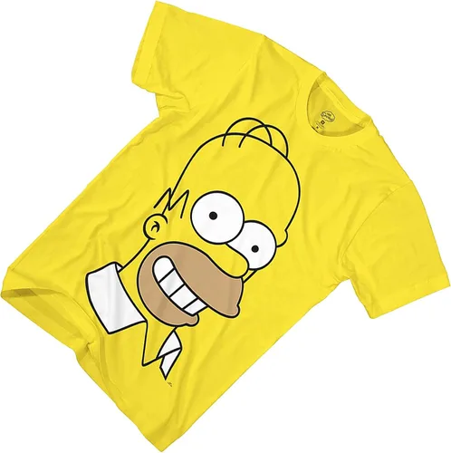 Vista 3 de The Simpsons Homer Shirt Homer Homer Moe Szyslak Chief Wiggum Ned Flanders Bart Lisa Big Face Disfraz Cosplay Camiseta