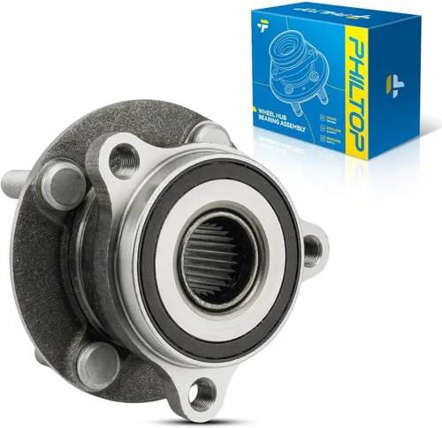 Vista 79 de PHILTOP 512012 x2 Conjunto de cubo de cojinete de rueda trasera para Volkswagen Jetta for 1998-2010 Volkswagen Beetle, 1999-2005 Volkswagen Jetta