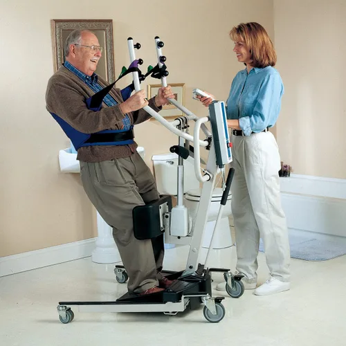 Vista 3 de Invacare R131 - Eslinga de pie para elevación de pacientes, XL, poliéster
