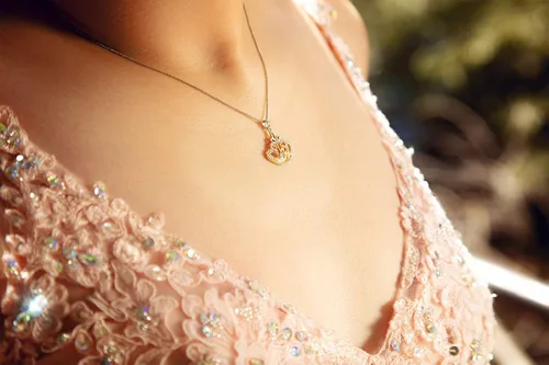 Vista 5 de Collar o aretes de plata de ley para regalo de quinceañera, regalo dulce para niñas de 15 años con 15 circonita cúbica brillante, Circonita cúbica