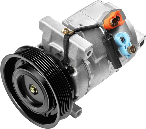 Vista 21 de SCITOO Compresor de Aire de Enfriamiento Rápido para Ford F-250 F-350 F-450 F-550 Super Duty 6.7L 2017-2019 HC3H19D629AB HC3H19D629AC HC3H19D629AD