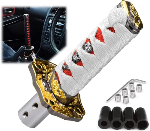 Vista 36 de EZAUTOWRAP Espada Samurai 5.9 pulgadas., 10cm, Negro Blanco