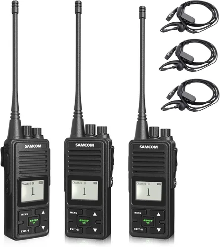 Vista 10 de SAMCOM Radios bidireccionales FPCN10A de largo alcance (FPCN10A cargador múltiple)