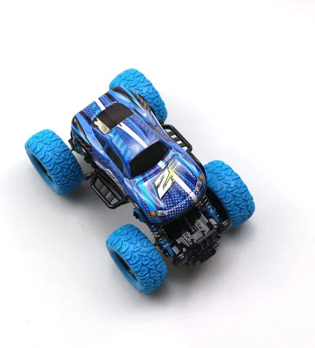 Vista 5 de Coches de tracción para niños, camiones de juguete para niños, auto de juguete de aleación, juguete educativo, Monster Trucks de inercia, juguete
