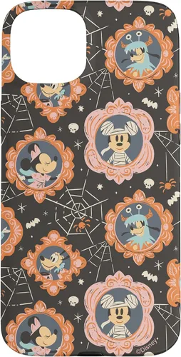 Vista 9 de iPhone 16 Disney Mickey Mouse & Pals Spooky Cute Halloween Frames Case