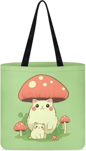 Vista 7 de Upetstory Bolsa de lona reutilizable para compras de comestibles