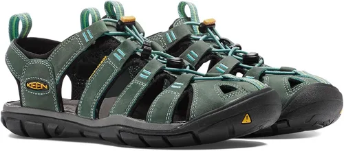 Vista 3 de KEEN Sandalia Clearwater CNX de piel para mujer