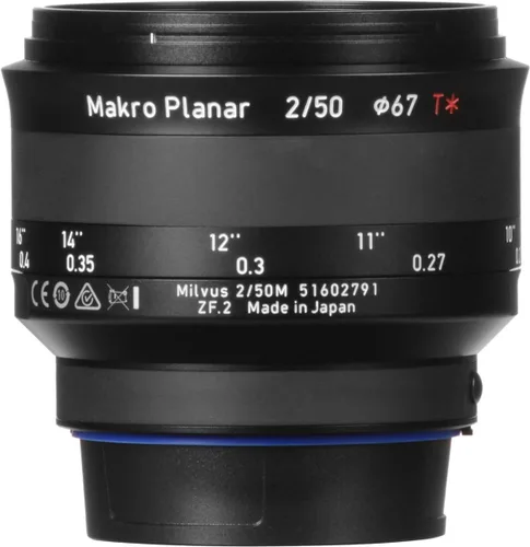 Vista 7 de ZEISS Milvus 1.969 in f/2 lente de cámara de fotograma completo para Nikon F-Mount ZF.2, negro
