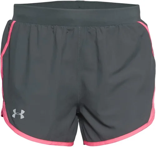 Vista 14 de Under Armour Women's Fly by 2.0 Running Shorts (027) negro / azul glaciar / reflectante