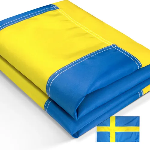 Vista 9 de Bandera de Estados Unidos., Sweden