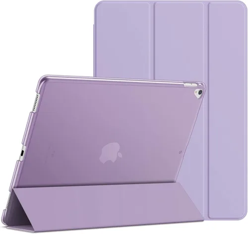 Vista 10 de JETech Funda para iPad Pro de 12.9 pulgadas (1ª y 2ª generación, modelos 2015 y 2017), activación/suspensión automática (negro)