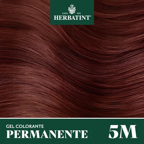 Vista 3 de HERBATINT Tinte para el cabello de castaño caoba claro 5M, 4 FZ