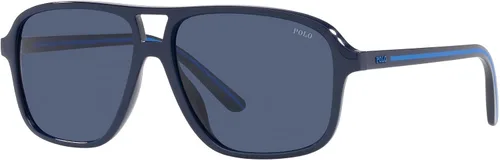 Vista 2 de Polo Ralph Lauren Men's Ph4177u Universal Fit Rectangular Sunglasses