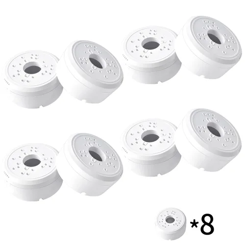 Vista 9 de Caja de conexiones universal para cámara de seguridad tipo bala, montaje en caja de conexiones para cámara domo, montaje en techo de pared