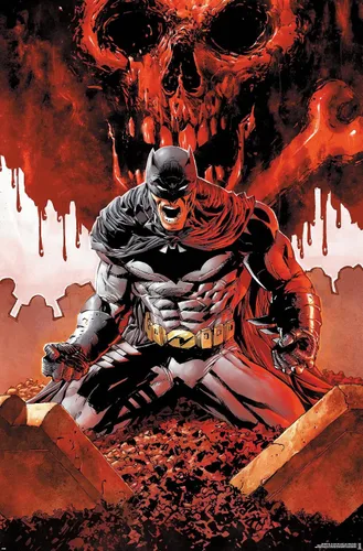 Vista 9 de Trends International DC Comics Batman - Póster de pared de Batman con huesos
