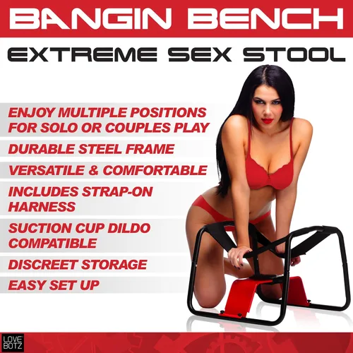 Vista 2 de LoveBotz Bangin Bench Extreme taburete para sexo 1 unidad