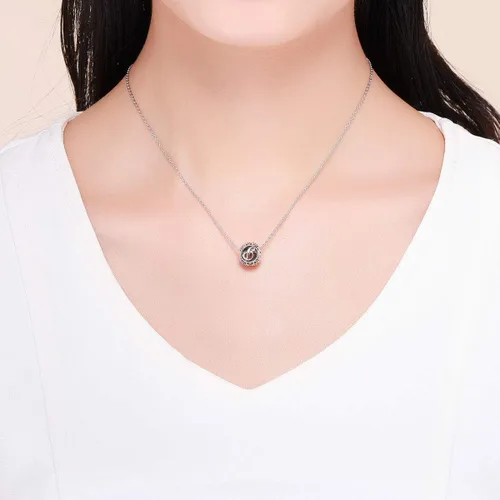 Vista 6 de Plata de ley 925 con piedras cúbicas, opciones completas de regalo de la A Z, cuentas de letras del alfabeto para pulseras europeas Pandora