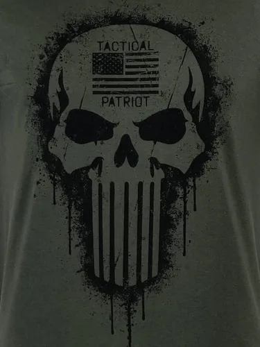 Vista 6 de Howitzer Style Camiseta Hombre Táctica Personas Militares Grunt MFG