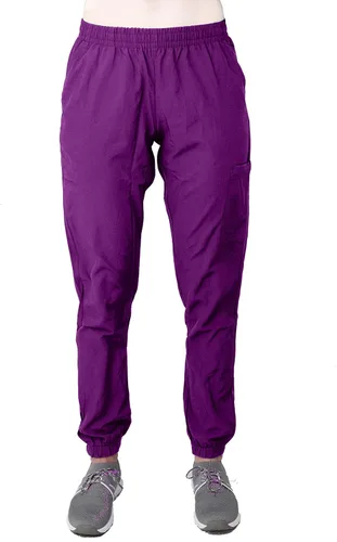 Vista 4 de Conjunto médico de enfermería GT 4FLEX para mujer camiseta y pantalón de colores sólidos e impresiones