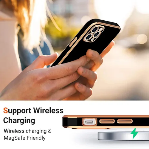 Vista 6 de Teageo Funda para iPhone 11 Pro Max para niñas y mujeres, lindo corazón de amor, cubierta trasera suave, protección completa elevada, protección
