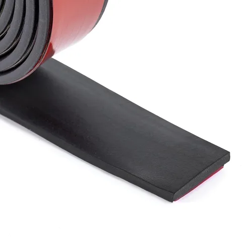 Vista 27 de Tiras de goma de neopreno con parte trasera adhesiva, junta autoadhesiva para acolchado de alfombrilla, 1 pulgada de ancho x 1/5 pulgadas de grosor