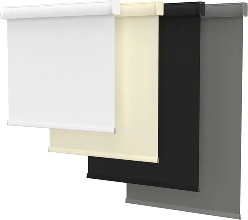 Vista 9 de MYshade Persianas enrollables opacas sin cordón personalizadas, con cubierta de cenefa, oscurecimiento de habitación para el hogar, oficina, baño