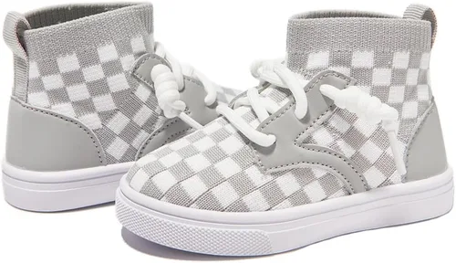 Vista 2 de Newsonet Zapatos de bebé para niños y niñas, zapatos deportivos transpirables antideslizantes con suela suave 6 9 12 18 20 24 meses