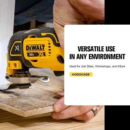 Vista 5 de Funda para Dewalt Multiherramienta oscilante: Estuche rígido de transporte organizador Caja de herramientas para Dewalt 20V Max Multiherramienta