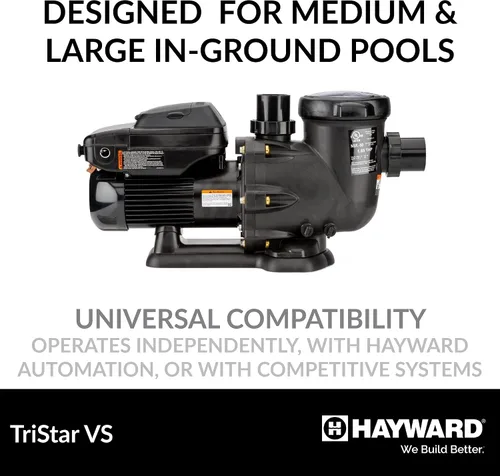 Vista 7 de Hayward Bomba de piscina, 1.85 HP (W3SP3202VSP), color negro