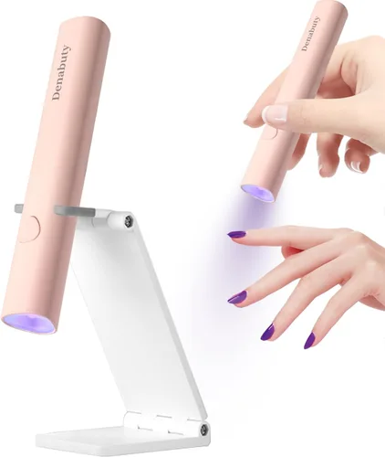 Vista 9 de Luz UV para uñas de gel, mini lámpara de uñas LED UV de mano