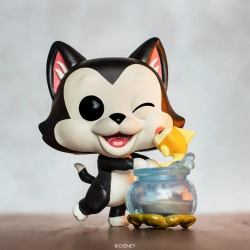 Vista 2 de Funko Pop! Disney: Pinocho - Figaro Besando a Cleo