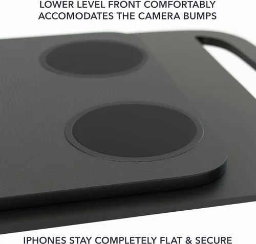 Vista 8 de TWRAPS Cargador de teléfono inalámbrico dual para Rivian R1S y R1T, almohadilla de carga magnética, compatible con MagSafe iPhone 17 Pro Max Matrix