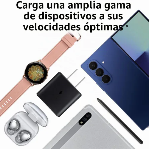Vista 7 de Cargador súper rápido de 65 W para Samsung Fold8 Ultra iPhone17 Pro Max Compatible for Galaxy Z Fold7 Fold6 Fold5 Flip7 Flip6 S26 Ultra Note20