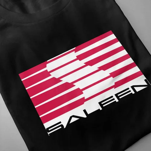 Vista 2 de Saleen Logo - Camiseta de manga corta con cuello redondo para hombre