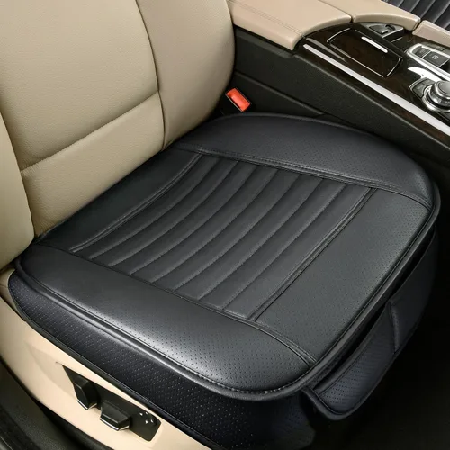Vista 6 de Cubiertas para asiento trasero Sunny color, cojines para asiento trasero, protector de banco automático con piel de PU transpirable y fondo Beige
