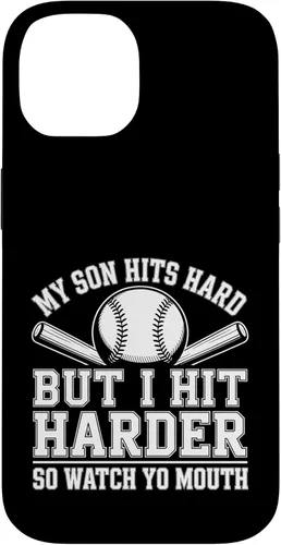 Vista 4 de My Son Hits Hard But I Hit Harder So Watch Yo Mouth - Case for iPhone 16