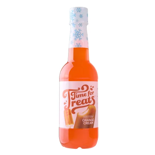 Vista 24 de Time For Treats 3 paquetes de crema de naranja, sangre de tigre, jarabe de uva de 16.9 onzas líquidas por botella para conos de nieve, refrescos