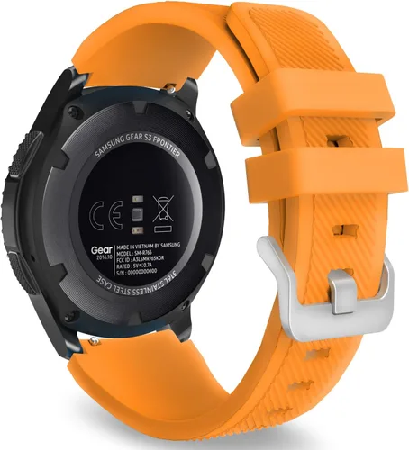 Vista 12 de Correa de reloj deportivo, marca MoKo, de silicona, para Samsung Gear S3, Negro