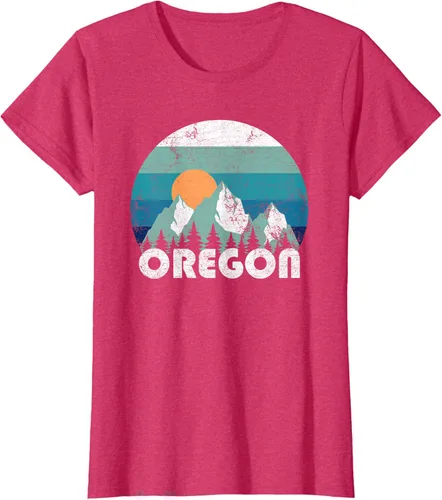 Vista 7 de Oregon State Retro Vintage Camiseta