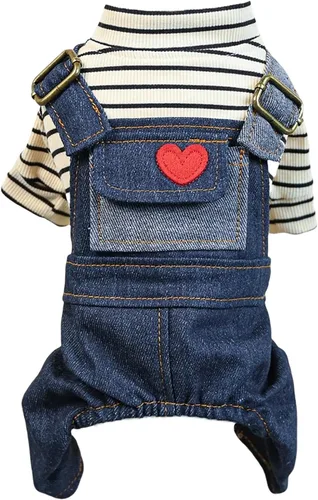 Vista 38 de Ropa para perros de verano con lazo, camisas elegantes para mascotas para perros pequeños, niños y niñas, cachorros, overol clásico, traje clásico