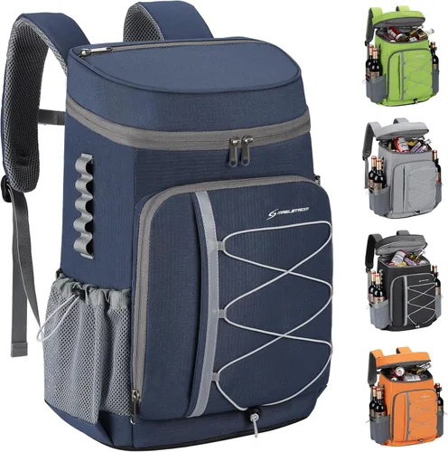 Vista 16 de Mochila enfriadora Maelstrom - Bolsa de almuerzo aislada suave a prueba de fugas para 35/50 latas, ideal para acampar, playa, senderismo y compras