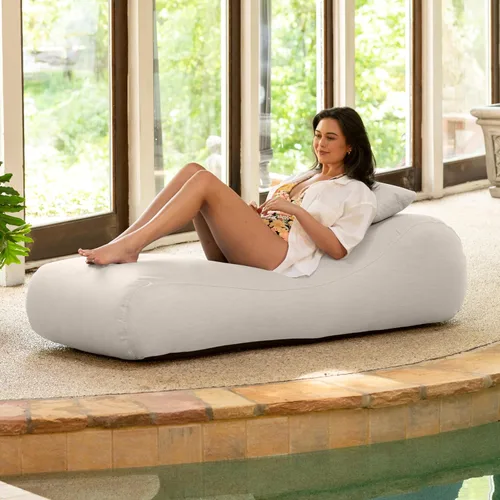 Vista 10 de Jaxx Arlo - Puf para exteriores, tumbona reclinable, para piscina, patio, Aruba