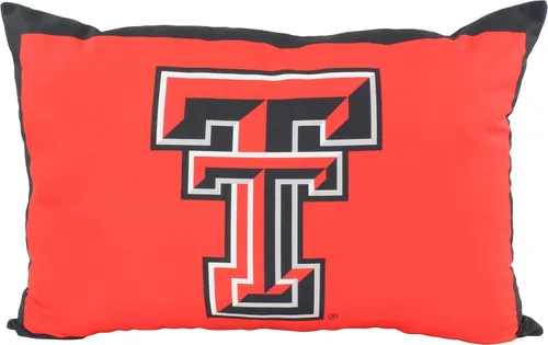 Vista 23 de College Covers Almohada de tiro de 28 x 20 pulgadas, Arkansas Razorbacks