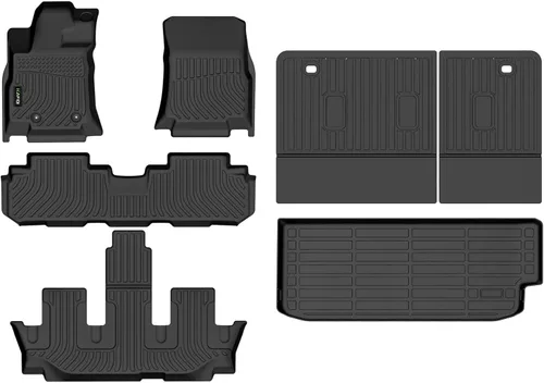 Vista 44 de Alfombrillas y forro de carga personalizados para Chevy Suburban/GMC Yukon XL 2015-2020 (con asiento de banco de 2da fila), protección para todo