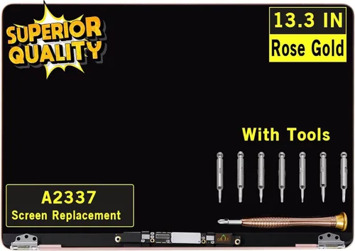 Vista 7 de Reemplazo de pantalla para MacBook Air A1466 de mediados de 2013 a 2017 EMC 2632 EMC 2925 EMC 3178 Pantalla LCD Montaje completo de la parte