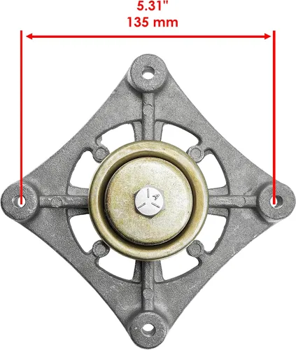 Vista 3 de Caltric Husillo 3X compatible con Hustler Raptor 935734 934505US 934513US 935767US 36" 42" 52